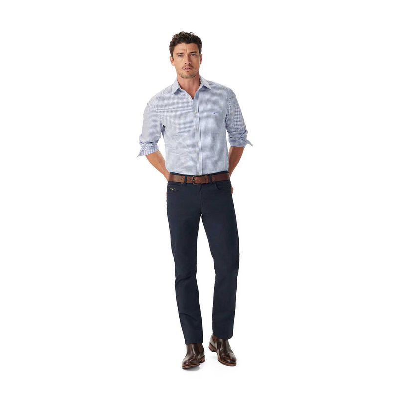 R.M. Williams Brunswick Twill Check Shirt image number 3